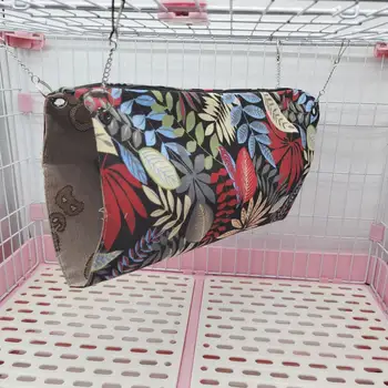 1 BUC Vara Rece Hamster Tunel Hamac pentru Animale Mici Sugar Glider Tub Leagăn de Pat Pat de Dormit Rat Dihor Jucărie Cușcă