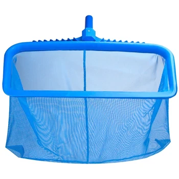 1 Bucată De Înot De Curățare Piscină Net Plastic Albastru Piscină Skimmer Net Piscină Accesorii