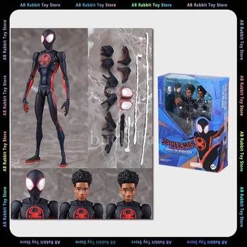 15cm Spider Man Anime Cifrele Din Spider Versetul Miles Morales Acțiune Figura SV ACȚIUNE SHF Spiderman Figurine din PVC Model de Jucărie