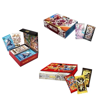 1BOX Kabug Cultură Nouă Piesă Cărți fără sfârșit de Comori 3 Anime Caracter Rar Pictură în Ulei de Colectare Luffy Joc de Carti de Joc