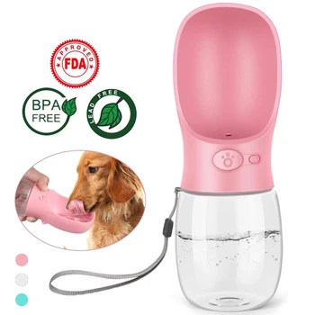 1buc Câine de Companie Sticla de Apa Portabil Potabilă alimentare cu apă pentru Câini de Călătorie în aer liber Sticla de Apa de Câini Bol de Apă Consumabile pentru animale de Companie