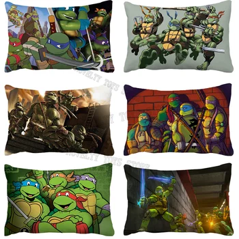 2023 Teenage Mutant Ninja Turtles Dreptunghi Față De Pernă De Desene Animate De Pernă Canapea Masina Pernele De Acoperire Living Home Decor