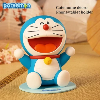 22cm Doraemon Anime Pvc Acțiune Figura Jucării de Desene animate Figurina Doraemon Suport pentru Telefonul Mobil, Tableta Paranteze Ornamente Jucărie Cadouri