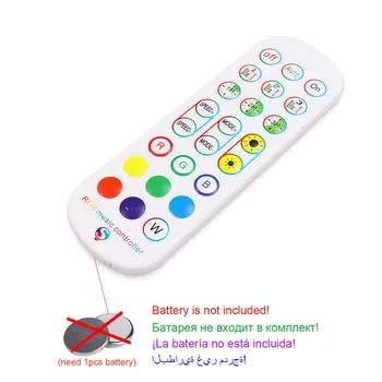 24 Cheile RGB Muzica Dimmer cu Telecomanda pentru Colorat RGB LED Strip Bandă Telefon Mobil cu Bluetooth APP Timer de Control Swtich