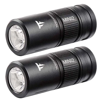 2X acumulator Trustfire MINI2 CA18-3X 220 Lumeni 2-Modul Mini-USB de Încărcare cu LED-uri Lanterna+1X10180