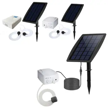 3w Solar Pompă de Oxigen Pompa de Aer, Kit Usb Reîncărcabilă Generator de Oxigen Acvariu Rezervor de Pește Iaz în aer liber Garden Decor