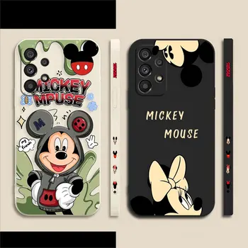 Amuzant M-Mickey Mouse Caz de Telefon Pentru Samsung A14 A73 A72 A71 A53 A51 A52 A42 A34 A33 A32 A23 A22 A21S A13 A12 4G 5G Caz Fundas
