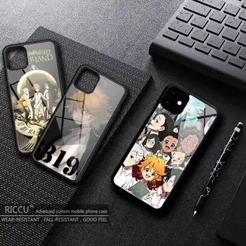 Anime Promis Neverland Caz Telefon din Cauciuc pentru iPhone 13 12 11 Pro Max mini XS 6s 8 7 Plus X XR iphone 13 Huse de telefon