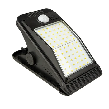 AT14 72 LED-uri Solare de Gradina Lumină Clip de Detectare Lumina Impermeabil Camping Lumină Pentru Gard Punte Perete Cort de Camping Patio Lumina