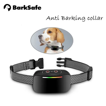 Barksafe câine Inteligent Automat Scoarța Vibrații bip Șoc cu baterie Reîncărcabilă IPX67 HD Display Digital pentru Formare de câine Guler