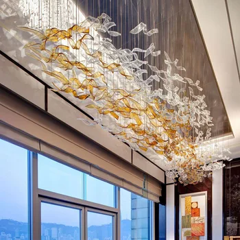 Barul Hotelului Acasă Decorative, Candelabre Nordic Designer Agățat Lămpi Personalizate Vila Living Mare, Iluminat Pandantiv Lumini