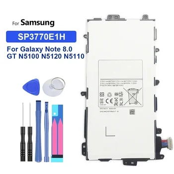 Baterie tabletă SP3770E1H Pentru Samsung N5100 N5120 Pentru Galaxy Note 8.0 N5110 Înlocuire Baterii 4600mAh