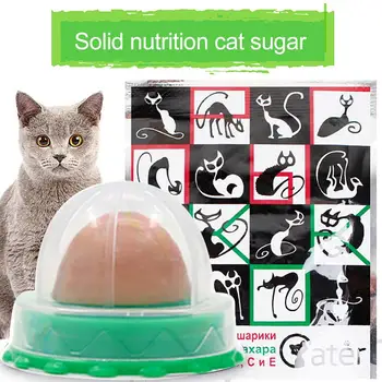 Catnip Naturale Cat Rotativ Catnip Wall Ball Jucarii Lins Gustări Nutriție Sănătoasă Minge De Curatare A Dintilor Catnip Jucărie Animal De Casă Supplies