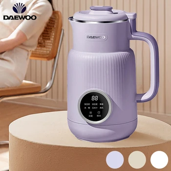 DAEWOO Mini Lapte de soia Filtru de 600ML din Oțel Inoxidabil Alimentare Mixer de uz Casnic de Perete-rupere Mixer 12H Rezervare 600ml