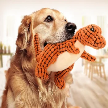 Dinozaur Jucării Pentru Animale De Companie Câine Uriaș Animal De Companie Interactive Jucării Câine Câine Mare Mestecați Jucării Chihuahua De Plus De Umplere Squeaker