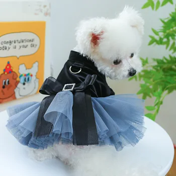 Fantezie Halloween Costume de Nunta Pentru Câini de talie Mică Fată Băiat de Companie de Lux Rochii de Partid Haine XS XL Mireasa Îmbrăcăminte Chihuahua Tinuta