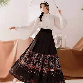 Femeie de Moda Chineză Tradițională Hanfu Costum Kimono Japonez pentru Fata Anicent Dinastiei Han Cosplay Haine de Printesa pentru dans