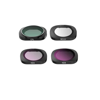 filtre kit ND4+ND8+ND16+ND32 / CPL+UV+ND4+ND8 buzunar lentilă aparat de fotografiat filtre pentru FIMI PALMA aparat foto de Buzunar gimabl Accesorii