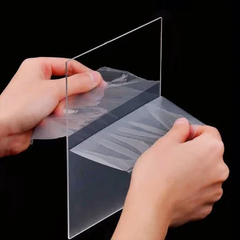 Foaie acrilic, Clar Exprimate Panou de Plexiglas Gros de Plastic, placă de Sticlă pentru Lumină LED-uri de Bază de Semne DIY Proiecte de Afișare Ambarcațiuni