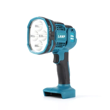 Fără fir LED-uri de Iluminat de Urgență Lămpi în aer liber Pliabil cu Lanterna munca de Noapte lumina Reflectoarelor Pescuit Lampa（Nici o Baterie） Pentru akita 18V