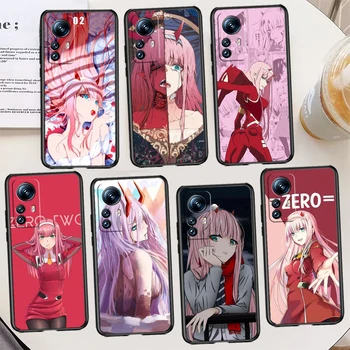 Hot Anime Dragă în franXX Negru Telefon Caz Pentru Xiaomi Mi 13 12 Lite 12T Pro 12X 12 11 11T 11i 10T 10 9 Ultra 5G