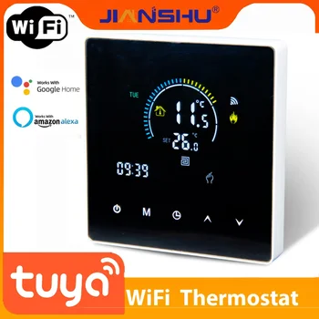 Jianshu Termostat Wifi 220V Cu Senzor de Tuya Smart Home regulator de Temperatură Cameră Pardoseală Caldă Termostat Cazan de Viață Inteligentă App