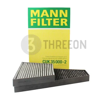 MANN-FILTER CUK35000-2 Cabină Filtru Pentru VW Volkswagen Phaeton 3.0 TDI, 3.2 3.6 V6 4.2 V8 5.0 TDI V10 6.0 W12 3D0819644 3D1819643