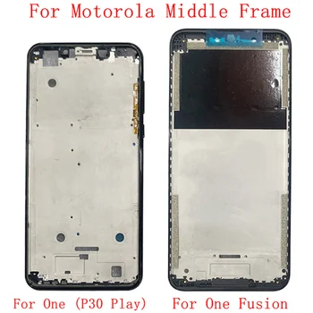Mijloc Carcasa LCD Bezel Placa Panoului de Șasiu Pentru Motorola Unul O Fuziune de Metal de Telefon Mijlocul Cadru piesa de schimb