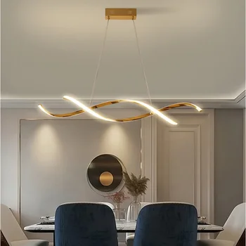 Modern Pandantiv cu LED-uri de Lumină Pentru Living Dining Dormitor de Hotel Bar Candelabru Tavan Interior Decor Acasă de Iluminat Luciu