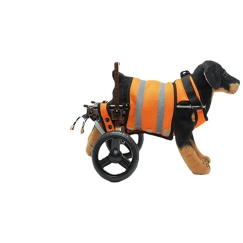 Produse pentru animale de companie Câine de Reabilitare Lesa Asistență Mașină Mici și Mijlocii Câine cu Handicap Masina de Companie pe Două roți Scuter Câine scaun cu Rotile