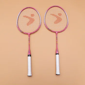 Profesionale Racheta de Badminton Desene animate Jucării în aer liber pentru Copii din Aliaj de Aluminiu de Formare Pats Juca