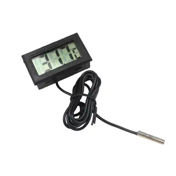 Rezistent la apa LCD Termometru Digital Acvariu Electronic de Precizie Rezervor de Pește Temperatura Instrument de Măsurare cu Sondă