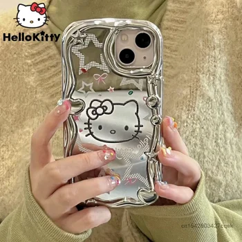 Sanrio Hello Kitty Iphone Caz Y2k Stea De Moda De Lux, Design Cover Iphone 11 Cazul Iphone 12 13 14 Pro Max De Protecție Tendință Caz