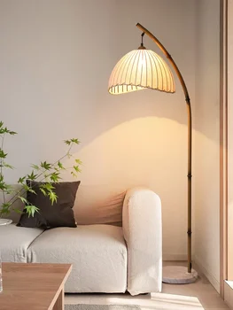 Silent Lampa De Podea Stil Retro Zen Camera De Zi Studiu Dormitor Lampă De Noptieră