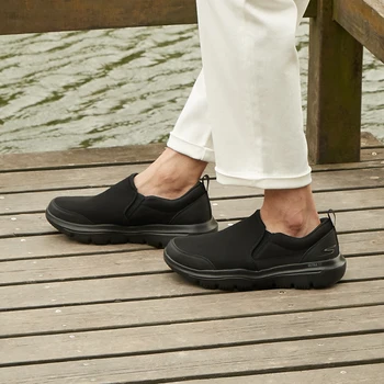 Skechers pantofi pentru bărbați DU-te de MERS pe jos EVOLUȚIA ULTRA slip-on pantofi de mers pe jos, absorbție de șoc, ochiurilor de plasă respirabil, ușor și confortabil.