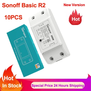 Sonoff de Bază R2 Wifi Smart Switch Smart Home Control de la Distanță ON/OFF DIY Temporizator Prin Ewelink Lucru APP cu Alexa de Start Google
