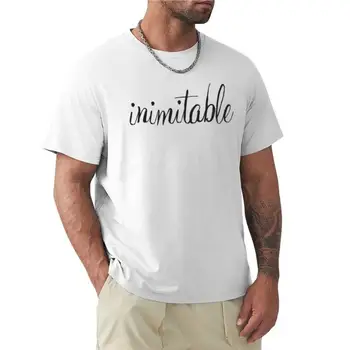 SUNT INIMITABIL, eu SUNT UN ORIGINAL T-Shirt grea tricouri nouă ediție t shirt mens antrenament tricouri