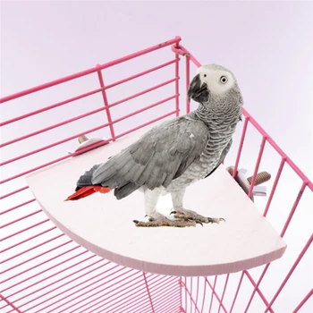 1 buc Pasarea Papagalul Platforma de Lemn Suport Raft Jucarie Hamster Ramură Stinghii Pentru Colivie Jucării 3 Dimensiuni Consumabile pentru animale de Companie