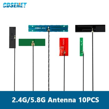 10BUC 2.4 G 5.8 G CDSENET Antena PCB FPC Construi în Antena de Dimensiuni Mici Flexibil și Flexibil IPX Interfață Build-in Antena Serie