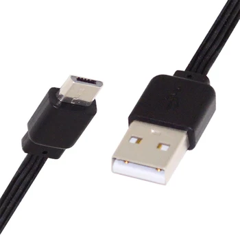 13cm USB 2.0 Tip a Male la Micro USB de sex Masculin de sex Masculin de Date Plat Subțire de FPC Cablu pentru FPV & Disc si Telefon