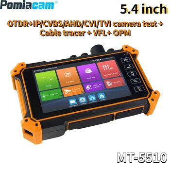5.4 Inch Multifunctional OTDR și CCTV Tester, OPM/VFL/cablu Tracker Combinație Metru de Putere Optică MT-5510/MT-5500 OTDR Tester