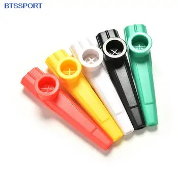 5 buc Culoare Aleatorii de Plastic Kazoo Vânt Kazoo Instrument de Cadouri Pentru Copii, articole Party Majorete fluier Fluier Diafragme