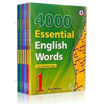 6 Cărți/set 4000 de Cuvinte Esențiale limba engleză de Culoare Complet Noua Versiune a Ghid de Învățare limba engleză limba engleză Carte Libros Livros