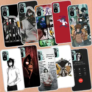 Anime Jeff Criminalul Telefon Caz Pentru Xiaomi Redmi 12 12C 10 Prim-9 8 7 6 10A 10C 9A 9C 9T 8A 7A 6A S2 K60 K20 K30 K40 Pro Capa