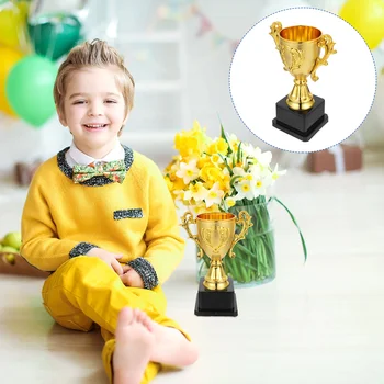 Aur Trofeul Copii Câștigător De Atribuire Fan De Sport Concursuri Premiile Învingătorilor Apreciere Cadouri