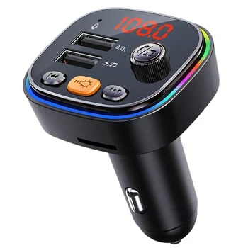 C20 Bluetooth Car MP3 Player cu Slot pentru Card/U Disc, fără Pierderi de Calitate a Sunetului, Hands-free, Transmițător FM, Mașină MP3