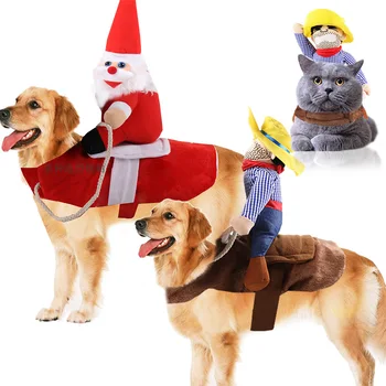 Costume de Halloween pentru Câini și Pisici, Mici, Mijlocii și Mari Câini, Consumabile pentru animale de Companie, Călărie, Transformator