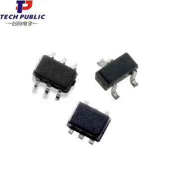 ESDA6V1U1RL SOP8 Tech Publice ESD Diode Circuite Integrate, Tranzistori Electrostatic Tuburi de Protecție