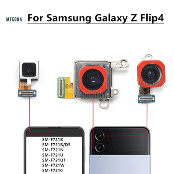 Fata originale Camera din Spate Pentru Samsung Galaxy Z Flip4 SM-F721B F721U Selfie Mici Frontal Spate Camera Principala de Modul Flex Flip4