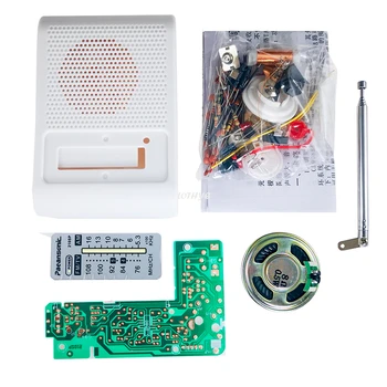 FM Radio AM Kit de Asamblare DIY de Predare Experimentul Electronice Asamblat Kit de Producție de Sudare Instruire Laborator 210SP